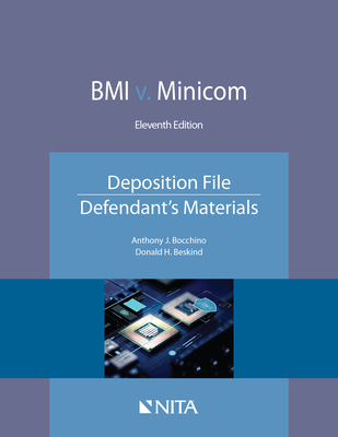 BMI v. Minicom Deposition File, Defendant's Materials: Deposition File, Defendant's Materials By Nita Cover Image