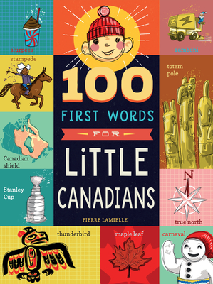 Cover for 100 First Words for Little Canadians