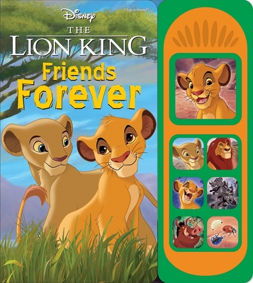 Disney the Lion King Friends Forever Sound Book By Derek Harmening, The Disney Storybook Art Team (Illustrator) Cover Image