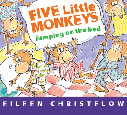 Five Little Monkeys Jumping On The Bed (board Book) (A Five Little Monkeys Story) Cover Image