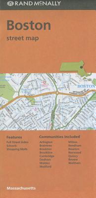 Rand McNally Boston, Massachusetts Street Map Cover Image