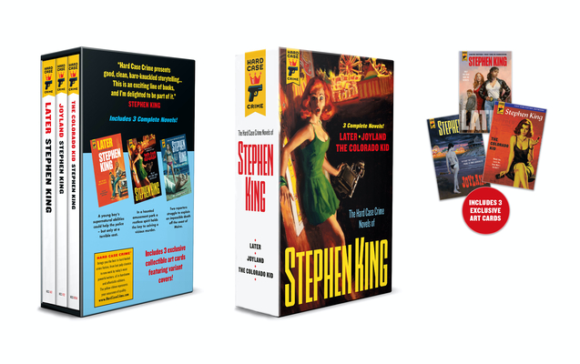 Hard Case Crime Stephen King Triple Collection Slipcase Hard Case Crime Stephen King Triple Collection Slipcase cover