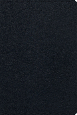 ESV Men's Study Bible (Genuine Leather, Black) Cover Image
