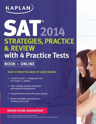 Kaplan SAT: Strategies, Practice, and Review Cover Image