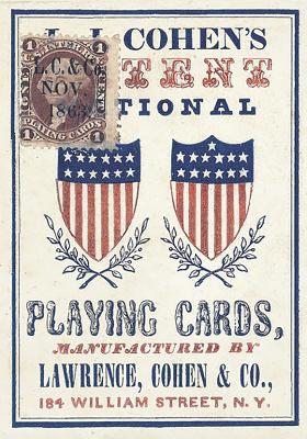 1863 Patent National Poker Deck Cover Image