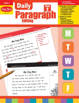 Daily Paragraph Editing Grade 2 Cover Image