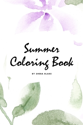 Summer Coloring Book for Young Adults and Teens (6x9 Coloring Book / Activity Book) Cover Image