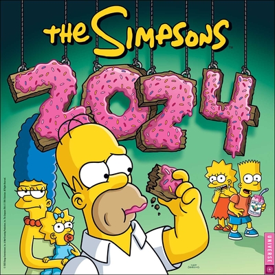 The Simpsons 2024 Wall Calendar By Matt Groening Cover Image