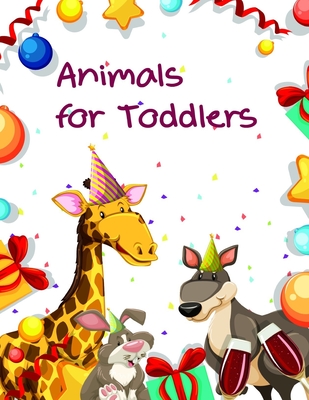 Animals coloring books for kids ages 2-4: Coloring Pages Christmas