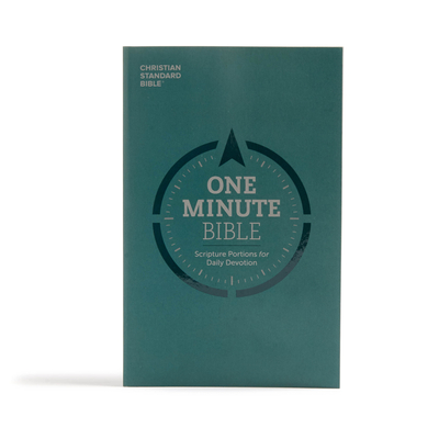 CSB One Minute Bible: Scripture Portions for Daily Devotion Cover Image