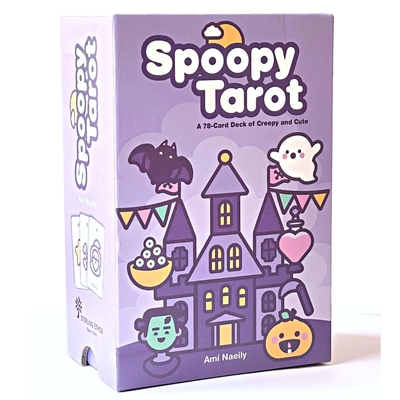 Spoopy Tarot: A 78-Card Deck of Creepy and Cute By Amí Naeily Cover Image