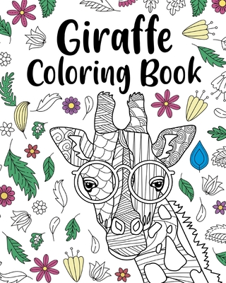 Giraffe Coloring Book Cover Image