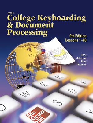 Gregg College Keyboarding & Document Processing: Lessons 1-60 Cover Image