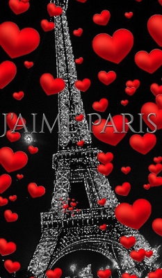 J Aime Paris Tour Eiffel Blanc Journal Hardcover Chapters Books Gifts