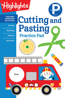 Preschool Cutting and Pasting (Highlights Learn on the Go Practice Pads) By Highlights Learning (Created by) Cover Image