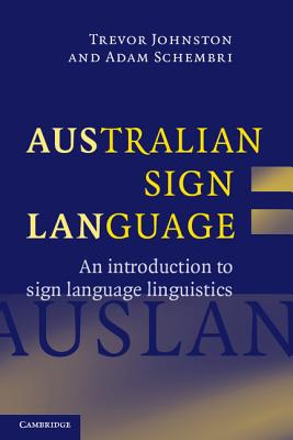Cover for Australian Sign Language