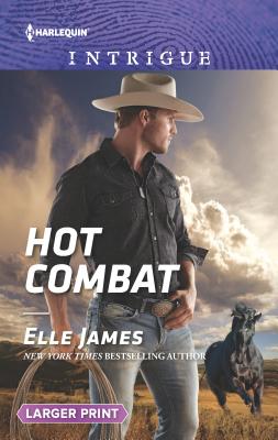 Cover for Hot Combat (Harlequin Intrigue Large Print)