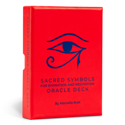 Sacred Symbols Oracle Deck: For Divination and Meditation By Marcella Kroll Cover Image