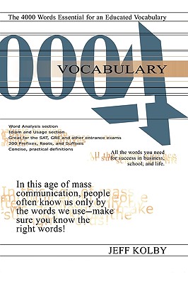 Vocabulary 4000: The 4000 Words Essential for an Educated Vocabulary Cover Image