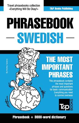English-Swedish phrasebook and 3000-word topical vocabulary Cover Image