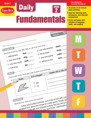 Daily Fundamentals, Grade 2 Teacher Edition By Evan-Moor Corporation Cover Image