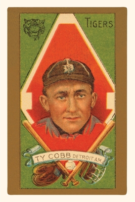 Ty Cobb, Detroit Tigers, baseball card portrait]