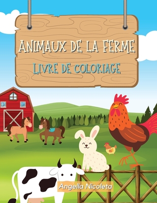 Animaux De La Ferme Livre De Coloriage Pour Les Enfants De 3 A 8 Ans Paperback Golden Lab Bookshop