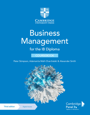 Business Management for the IB Diploma Coursebook with Digital Access (2 Years) [With Access Code] Cover Image