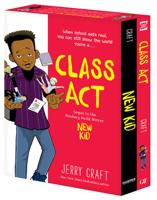 New Kid and Class Act: The Box Set By Jerry Craft, Jerry Craft (Illustrator) Cover Image