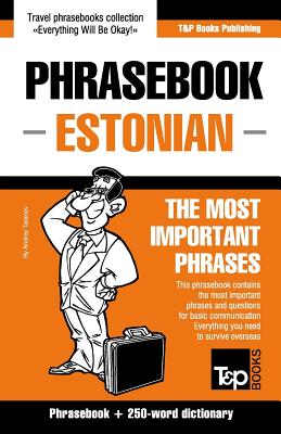 English-Estonian phrasebook & 250-word mini dictionary Cover Image