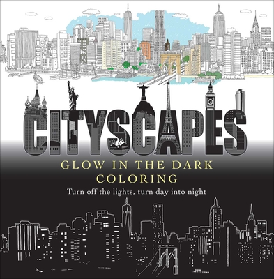 Cityscapes Glow in the Dark Coloring By Claire Rollet Cover Image