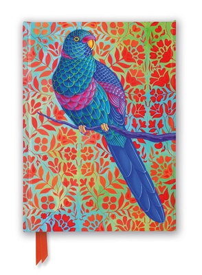 Jane Tattersfield: Blue Parrot (Foiled Journal) (Flame Tree Notebooks)