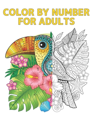difficult color by number coloring pages
