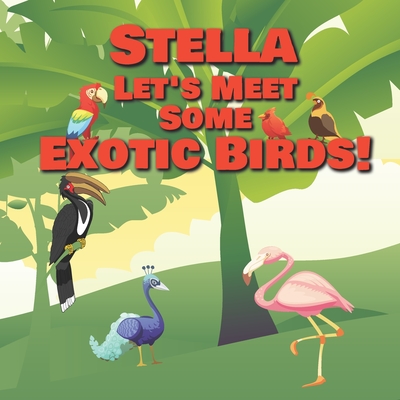 Stella Let's Meet Some Exotic Birds!: Personalized Kids Books with Name - Tropical & Rainforest Birds for Children Ages 1-3 By Chilkibo Publishing Cover Image