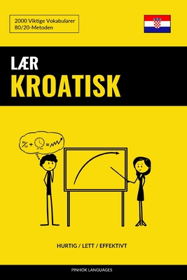 Lær Kroatisk - Hurtig / Lett / Effektivt: 2000 Viktige Vokabularer Cover Image