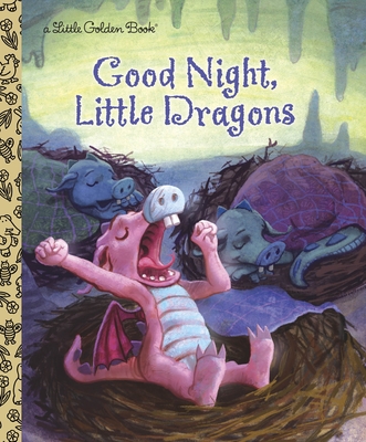 Good Night, Little Dragons (Little Golden Book) By Leigh Ann Tyson Cover Image