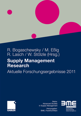 Supply Management Research: Aktuelle Forschungsergebnisse 2011 Cover Image