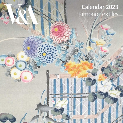 V&A: Kimono Textiles Wall Calendar 2023 (Art Calendar) By Flame Tree Studio (Created by) Cover Image