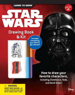 Learn to Draw Star Wars Drawing Book & Kit: Includes everything you need to get started! How to draw your favorite characters, including Chewbacca, Yoda, and Darth Vader! (Licensed Learn to Draw)