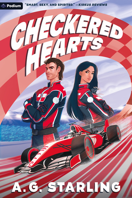 Checkered Hearts: An F1 Love Story By A. G. Starling Cover Image