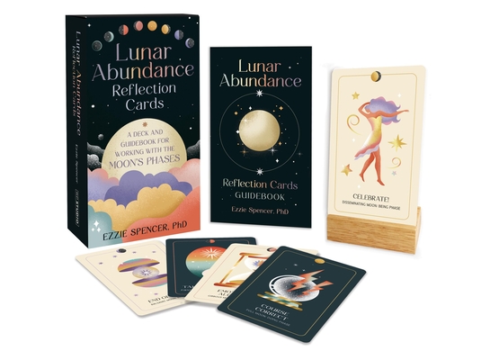 Lunar Abundance Reflection Cards: A Deck and Guidebook for Working with the Moon’s Phases Cover Image