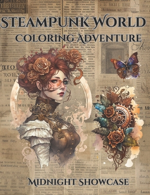 Steam Punk World Coloring Adventure Cover Image