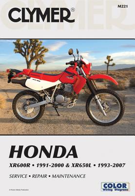 Honda XR600R 1991-2000 and XR650L 1993-2007