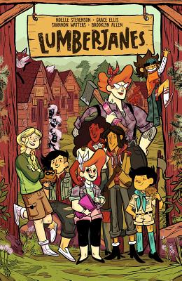 Lumberjanes Vol. 9 By Shannon Watters (Created by), ND Stevenson (Created by), Grace Ellis (Created by), Gus Allen (Created by), Kat Leyh, Carolyn Nowak, Maarta Laiho (With) Cover Image