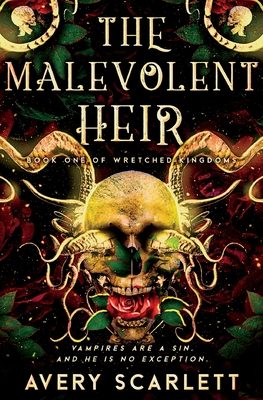 The Malevolent Heir: MM Enemies to Lovers Mafia Fantasy Romance Cover Image