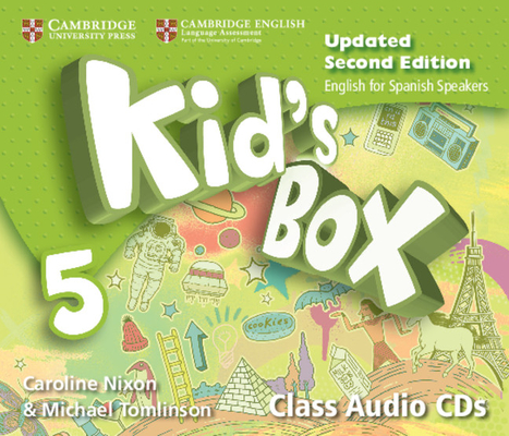 Kid's Box Level 5 Class Audio CDs (4) Updated English for Spanish Speakers By Caroline Nixon, Michael Tomlinson Cover Image