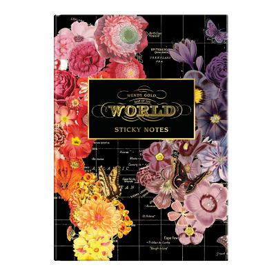 Wendy Gold Full Bloom Sticky Notes Hardcover Book Cover Image