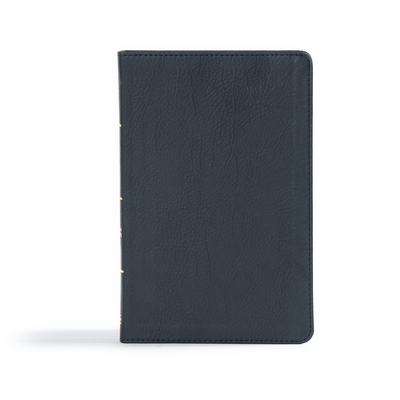 CSB Ultrathin Reference Bible, Black LeatherTouch By CSB Bibles by Holman Cover Image