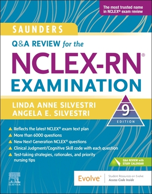Saunders Q & A Review for the Nclex-Rn(r) Examination Cover Image