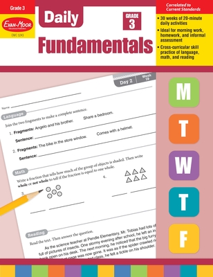Daily Fundamentals, Grade 3 Teacher Edition Cover Image